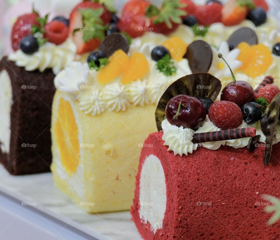 Fruits cake