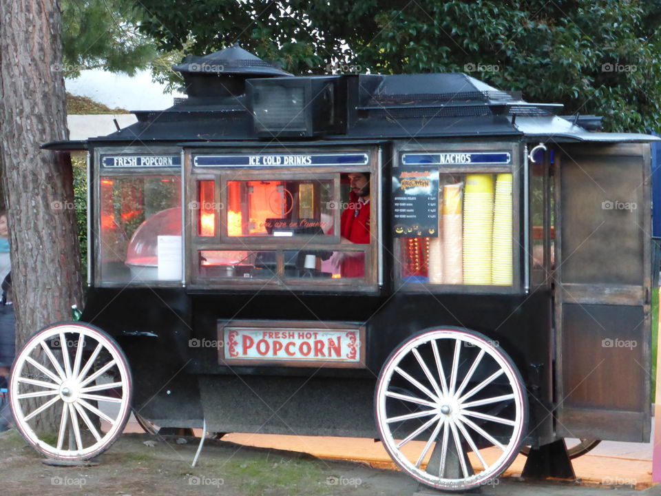 Cart of sweets