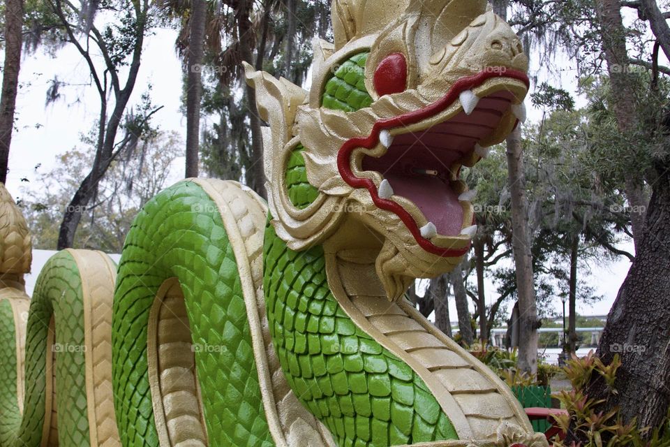 Thai Buddhist Dragon