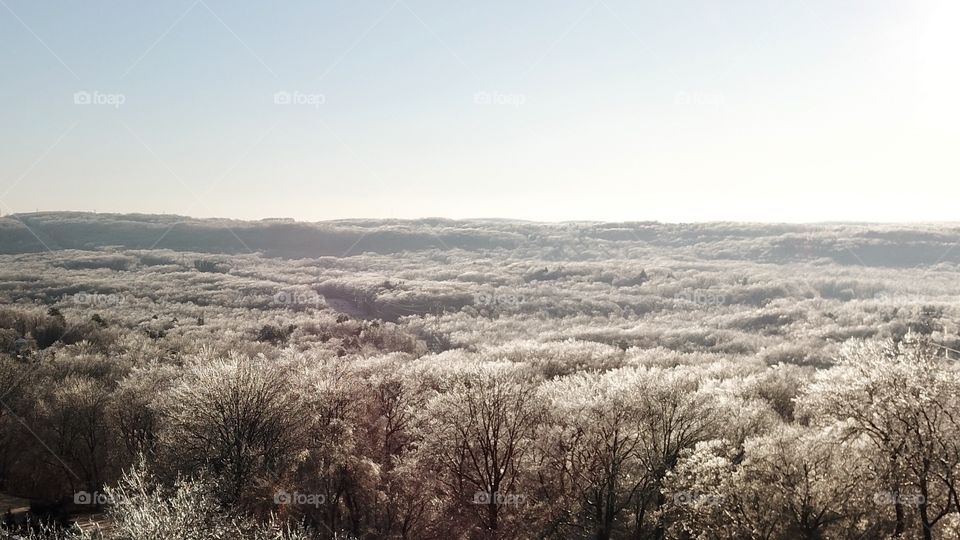 A blanket of ice