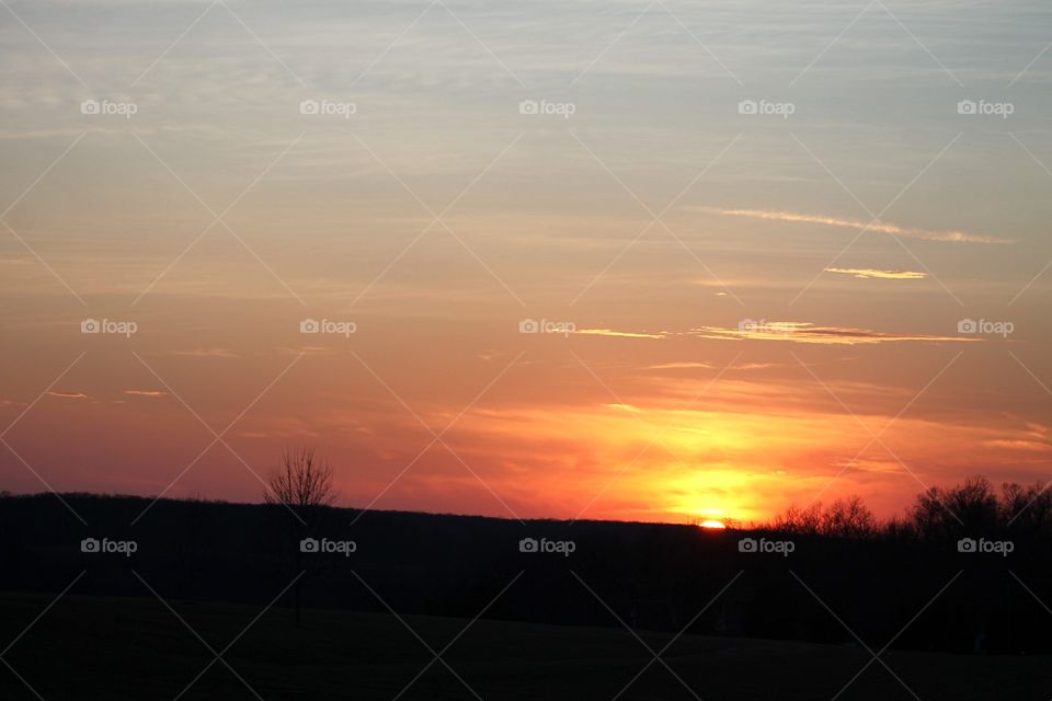 Wednesday Night Sunset - March 9, 2016