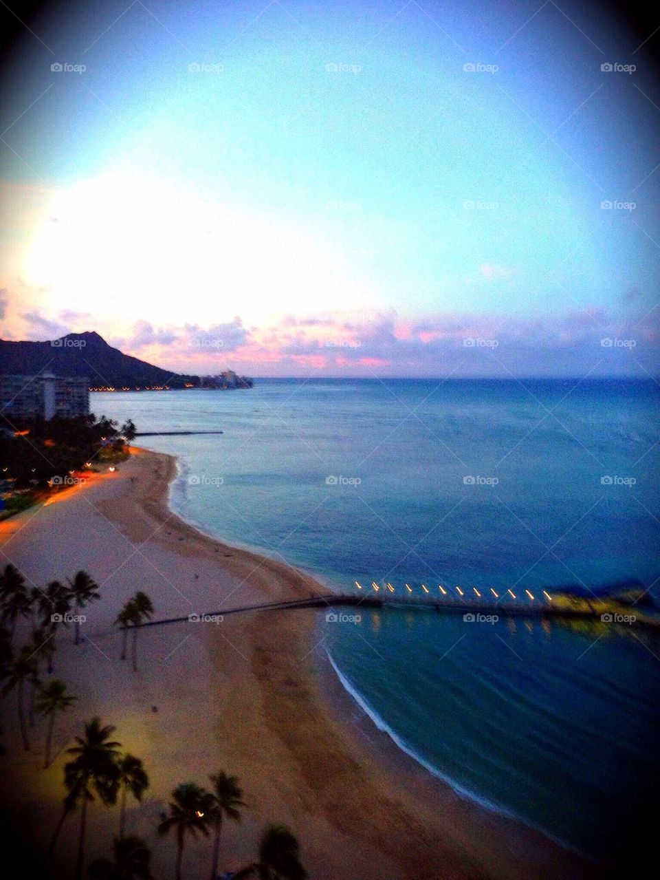 Sunrise Waikiki Beach