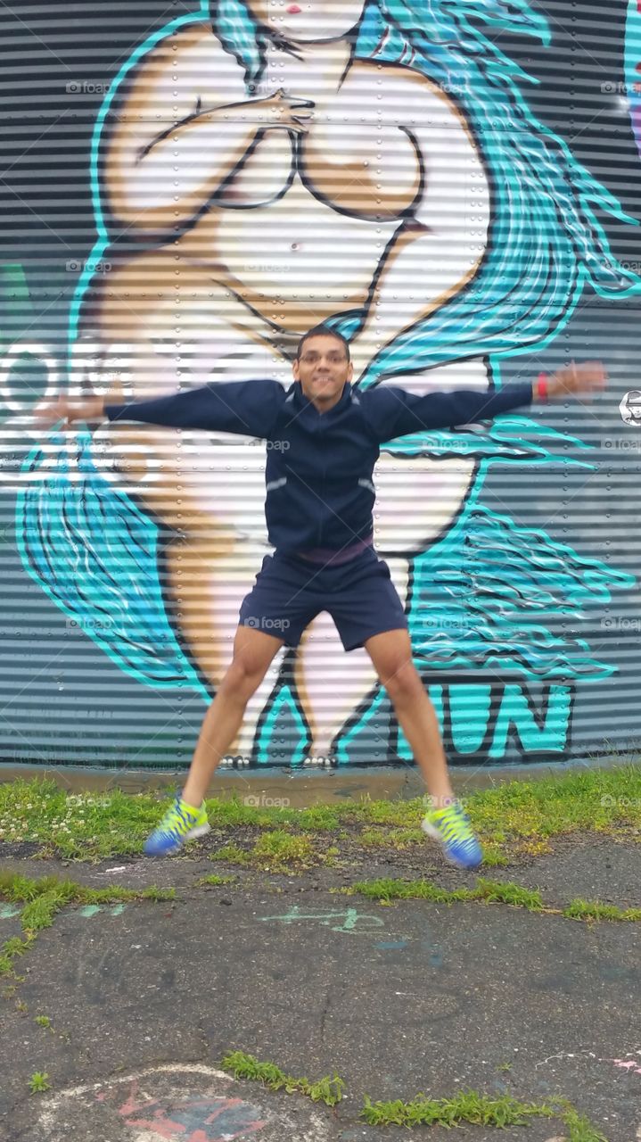 The Jumper. Grafite Art