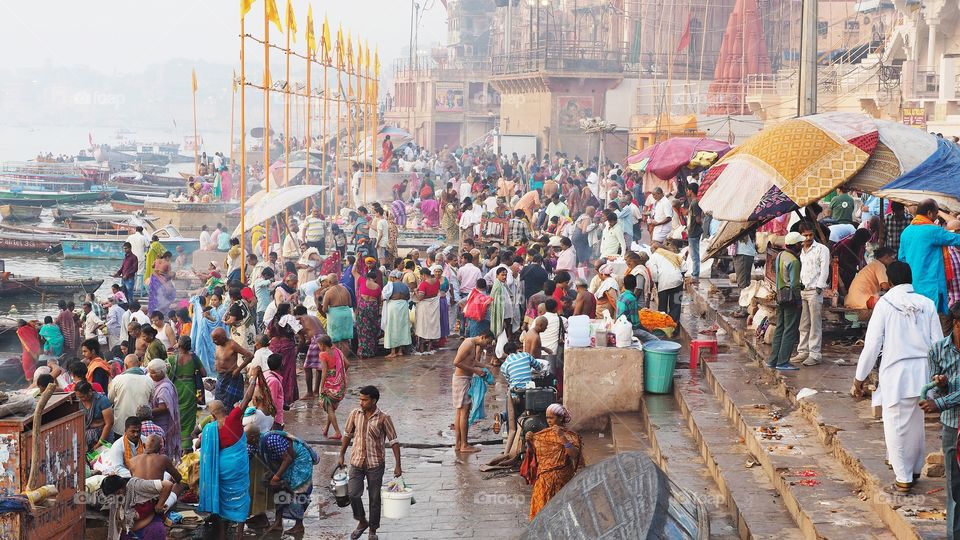 Ganges River at India
