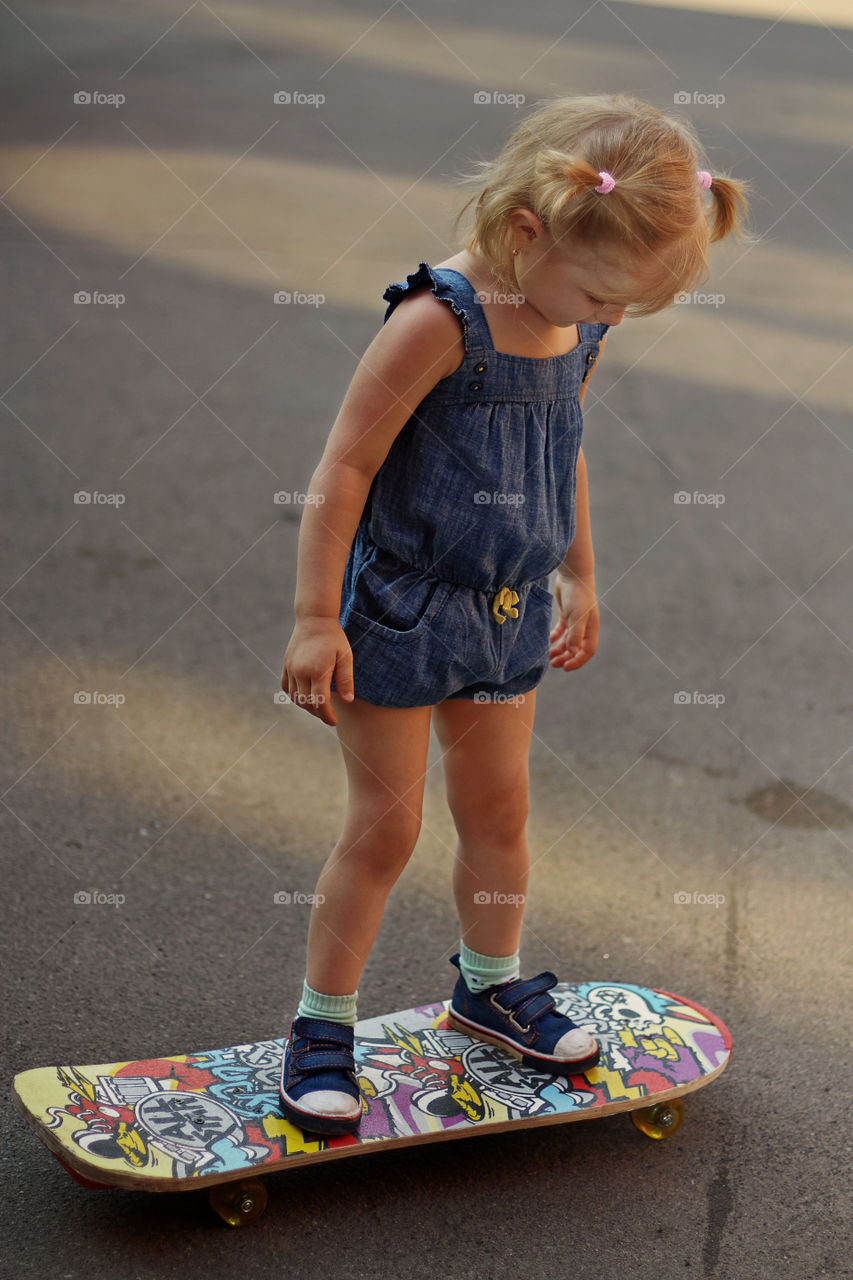 girl skating