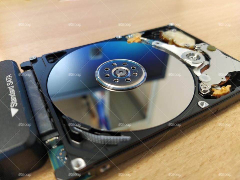 disassembled hdd