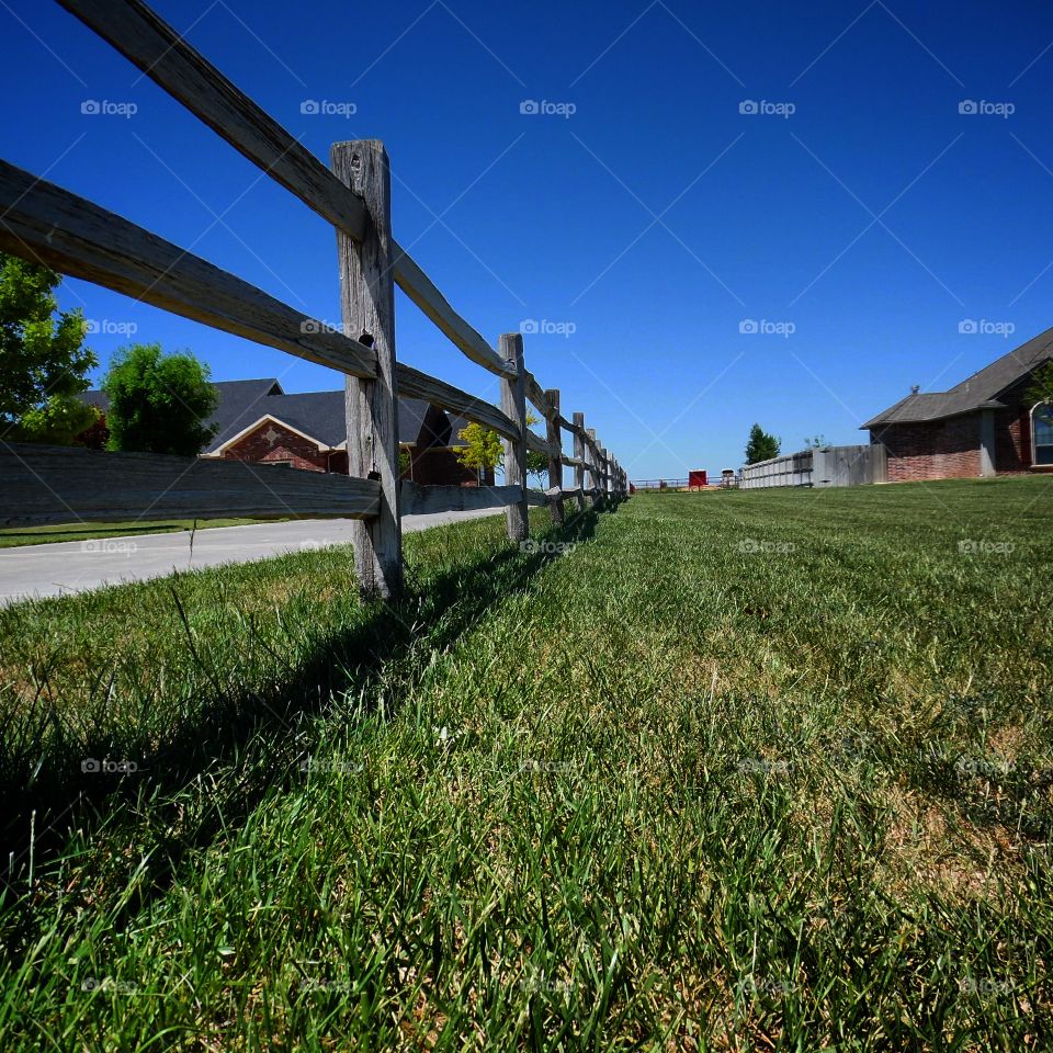 Texas fenceline