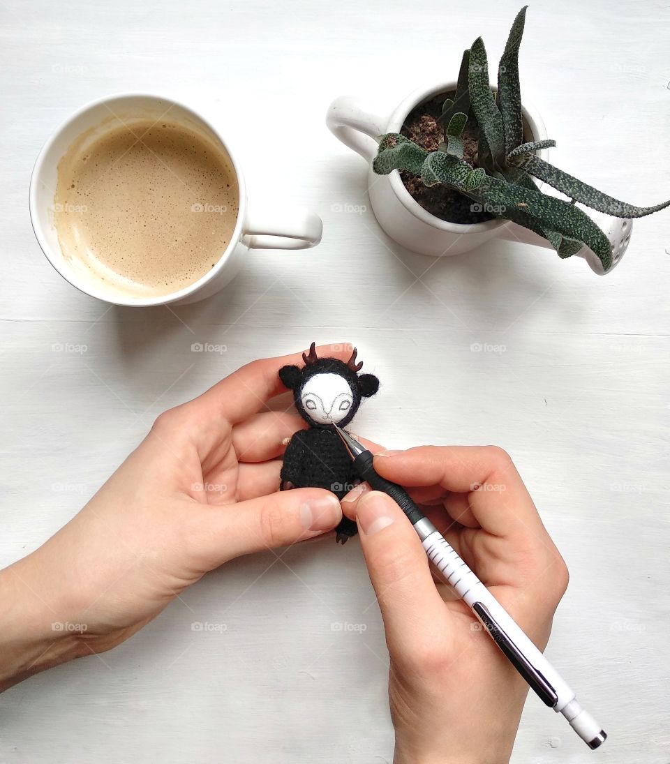 Work in progress. Painting.