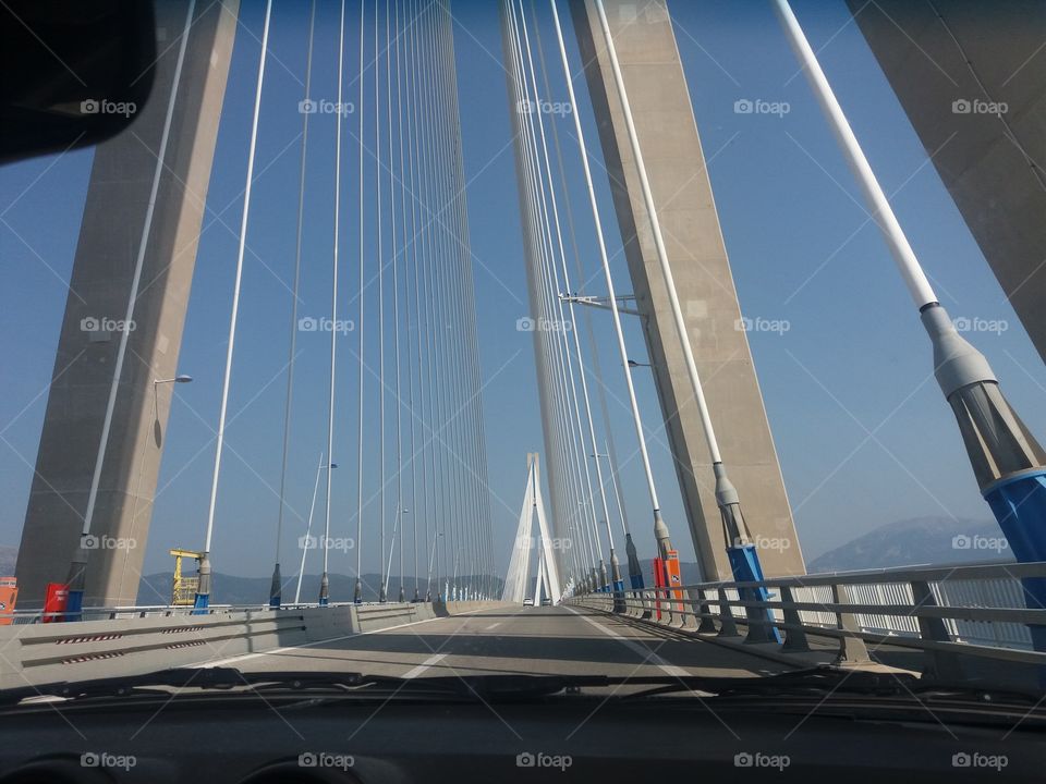 bridge of Rio - Adirio in Greece