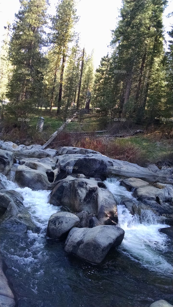 dinkey creek. feel in love with the rocks