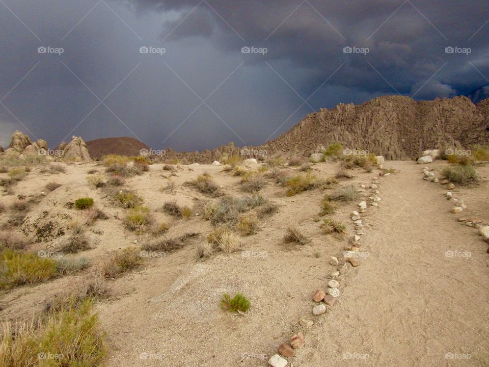 Storm Coming Alabama Hills 