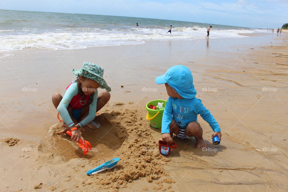 Kids playing