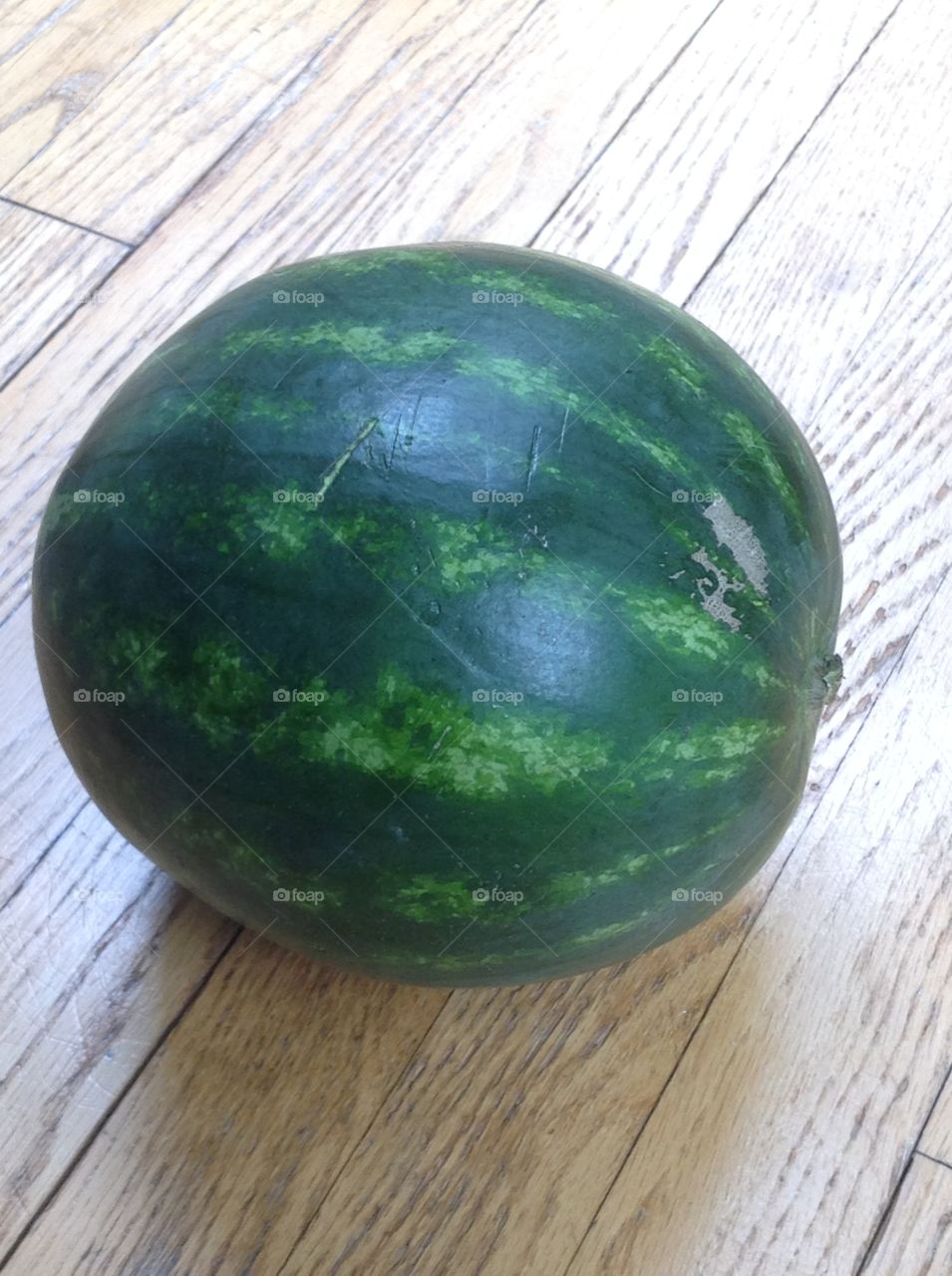 A watermelon. 