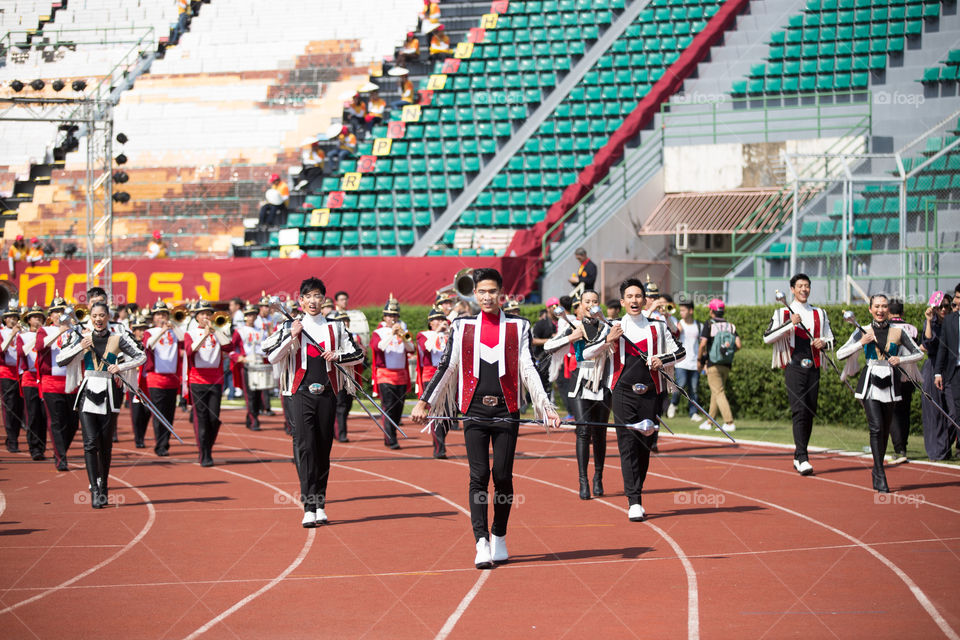 Drum major parade 