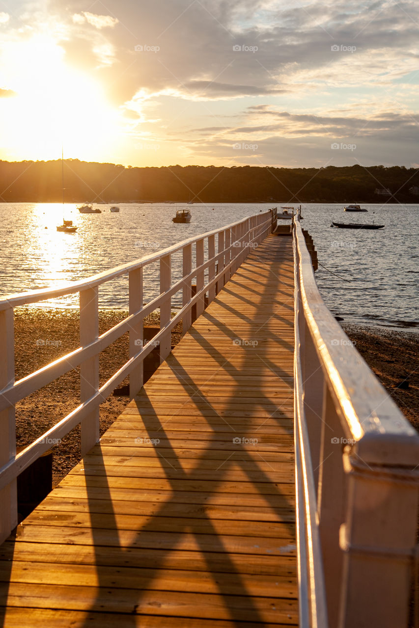 The beauty of sunset