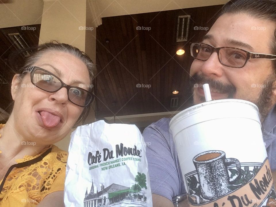 Having fun in New Orleans 