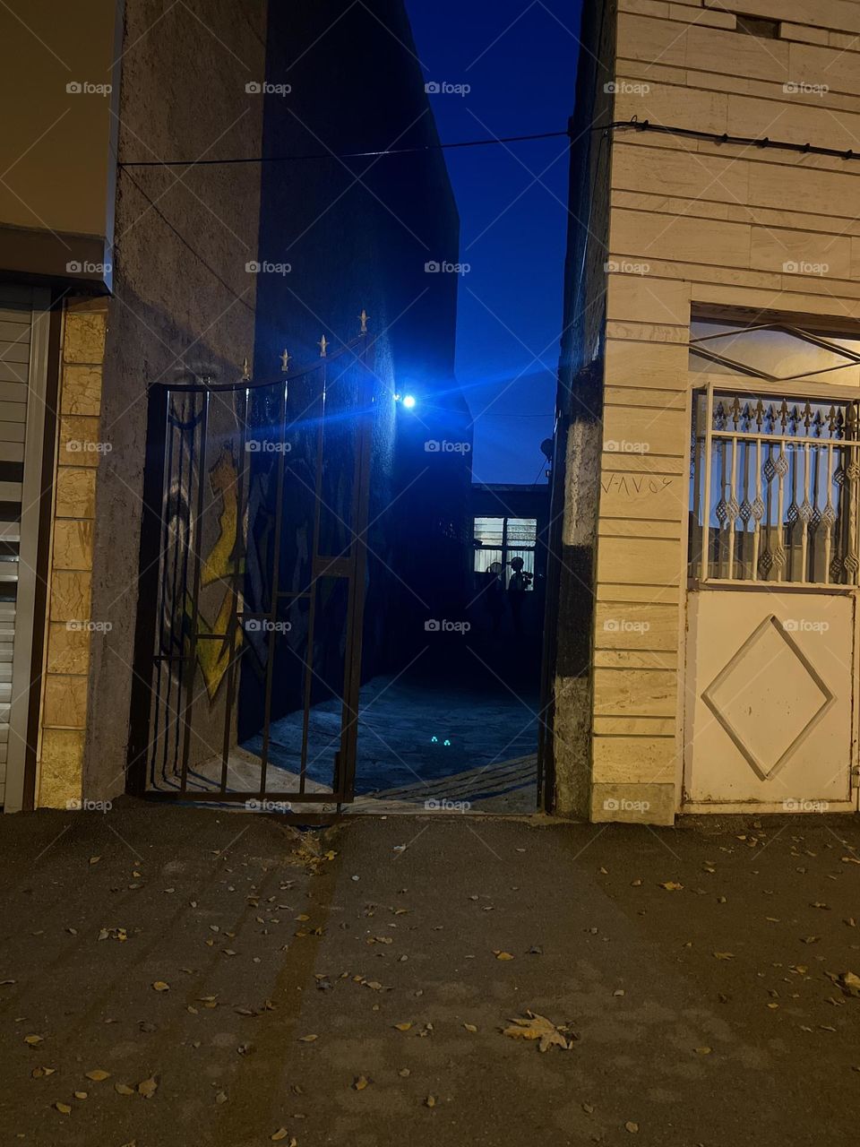 Charming romantic house at the end of an old alley
