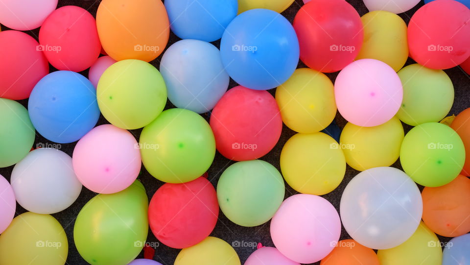 Colorful balloons