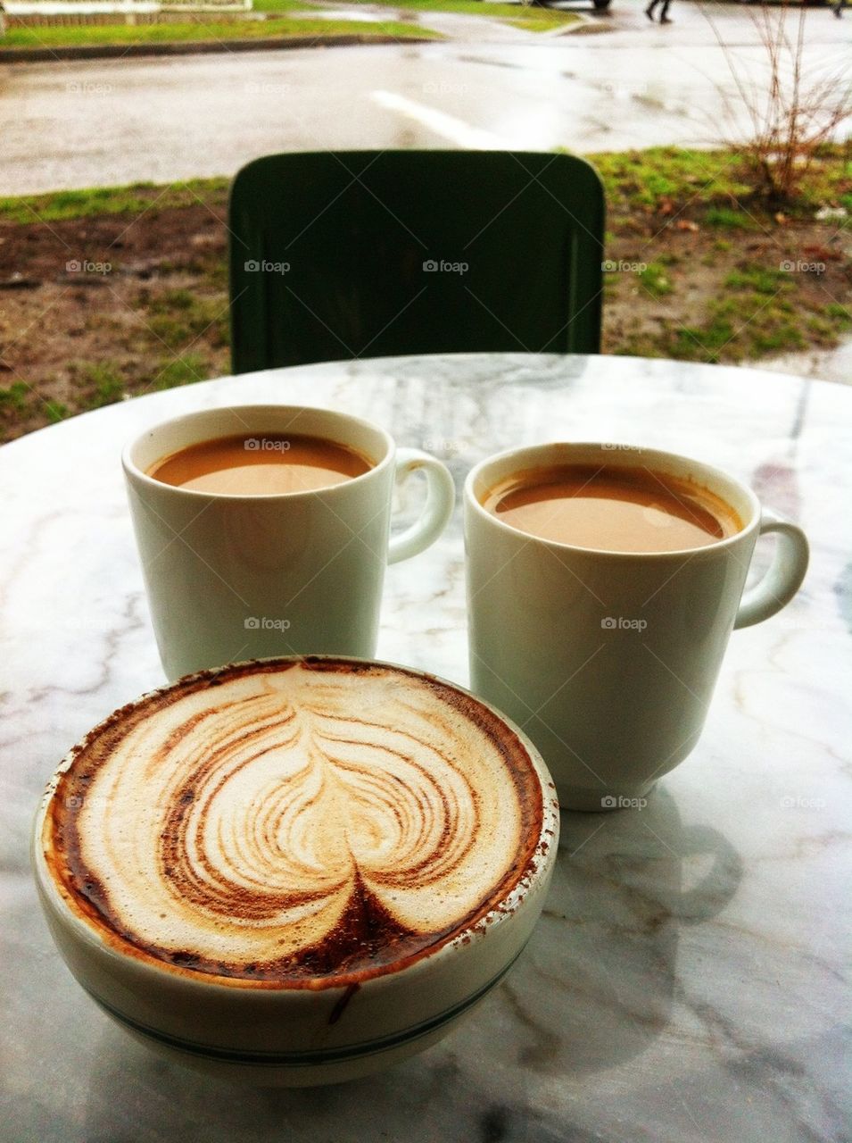 Coffee for three