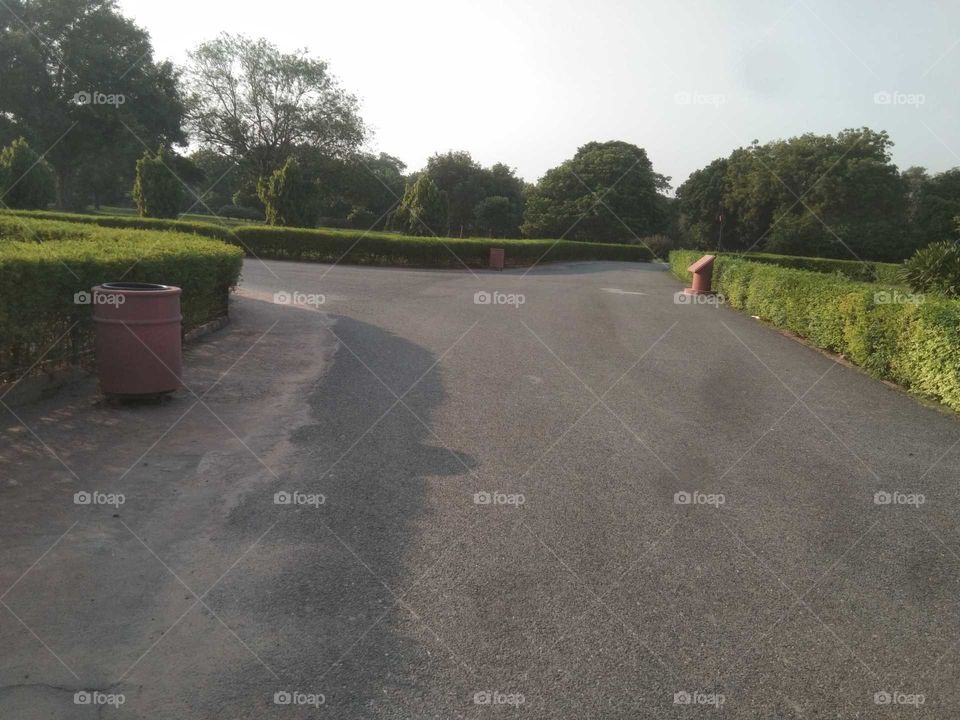 this is a park road...