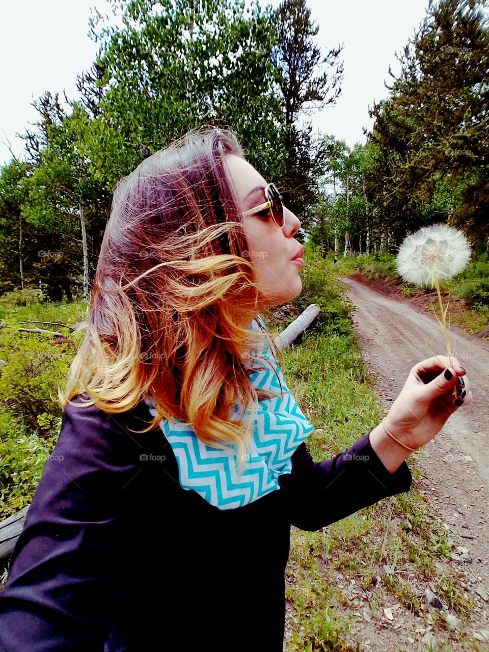 Nature, Woman, Summer, Outdoors, Grass