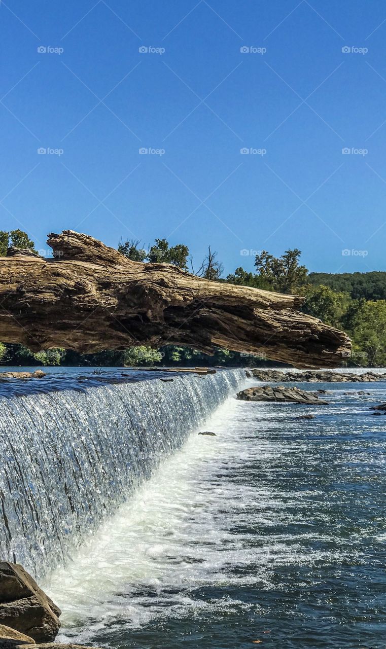 Fascinating dam view 
