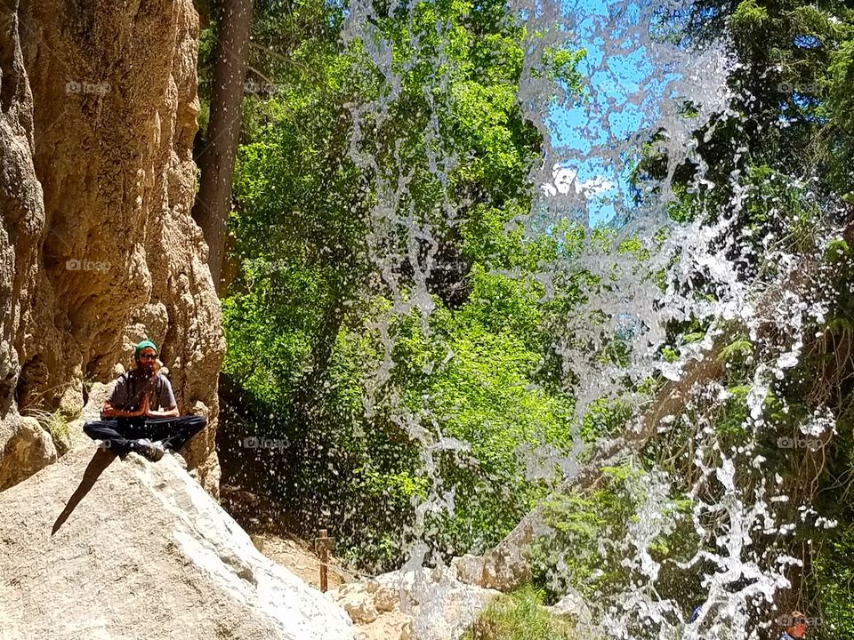 waterfall in Colorado