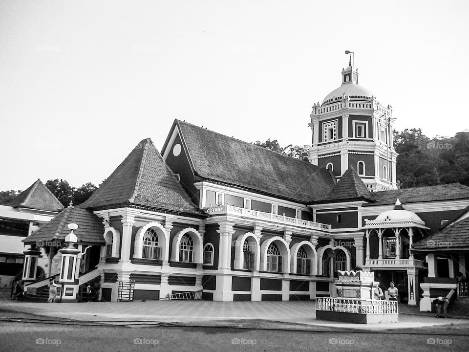 Architecture in black and white