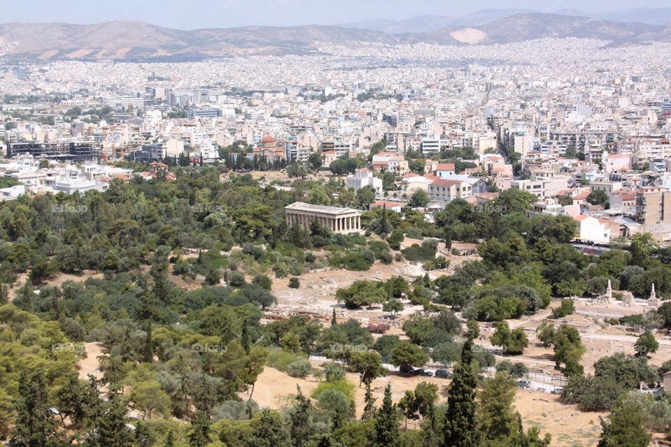 Athens skyline