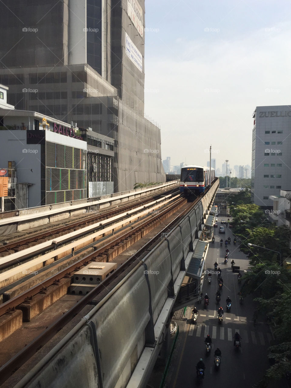Skytrain in Bangkok 