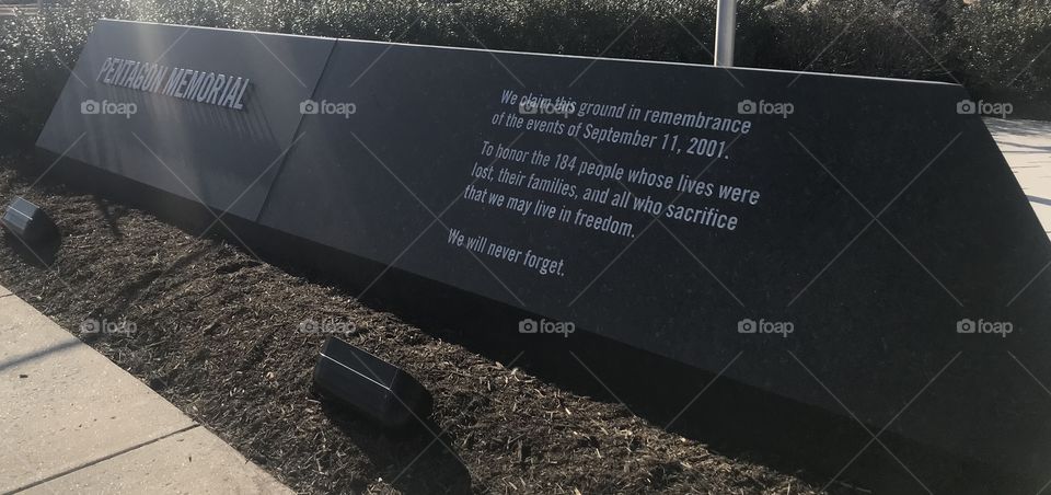 Pentagon - 911 Memorial 