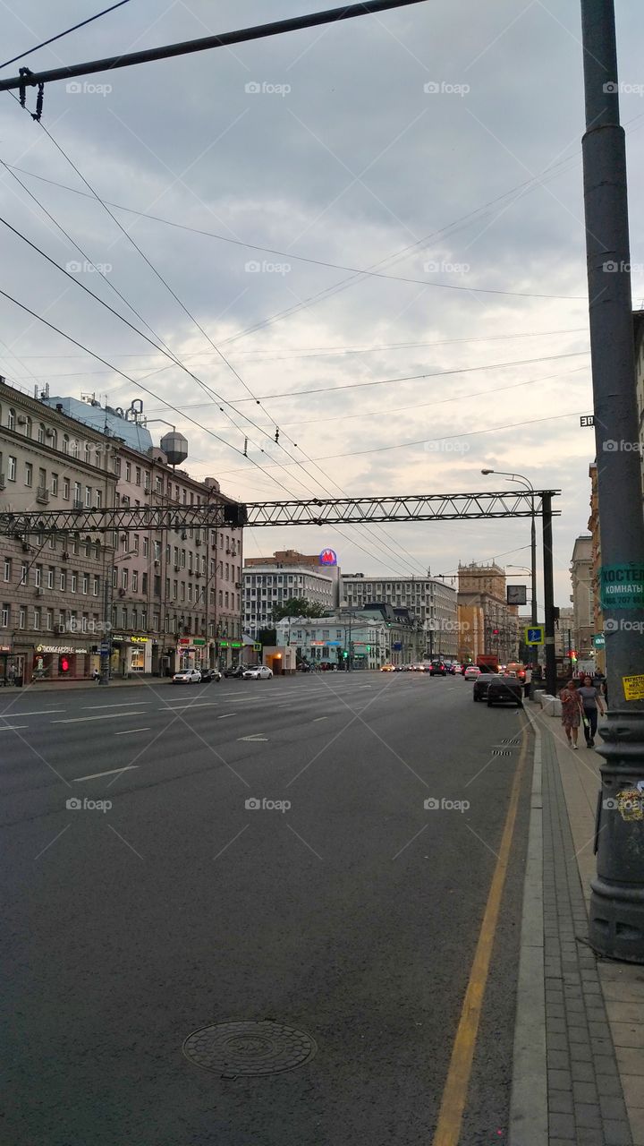 Prospecta Mira street in Moscow