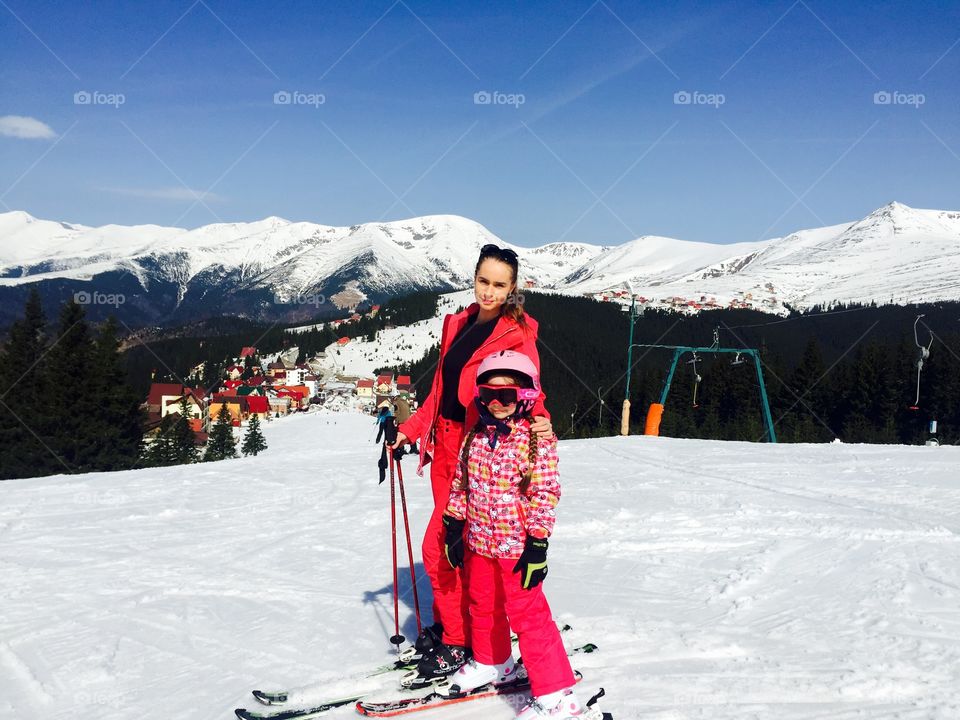 Snow, Winter, Mountain, Skier, Cold