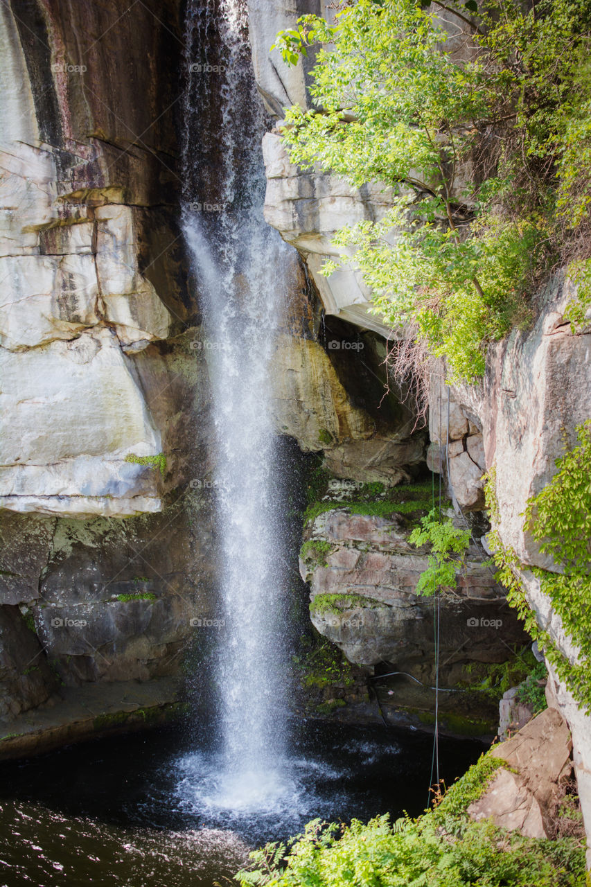 Waterfall at See Rock City