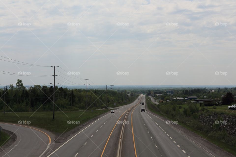 Road, Highway, Transportation System, Landscape, Asphalt