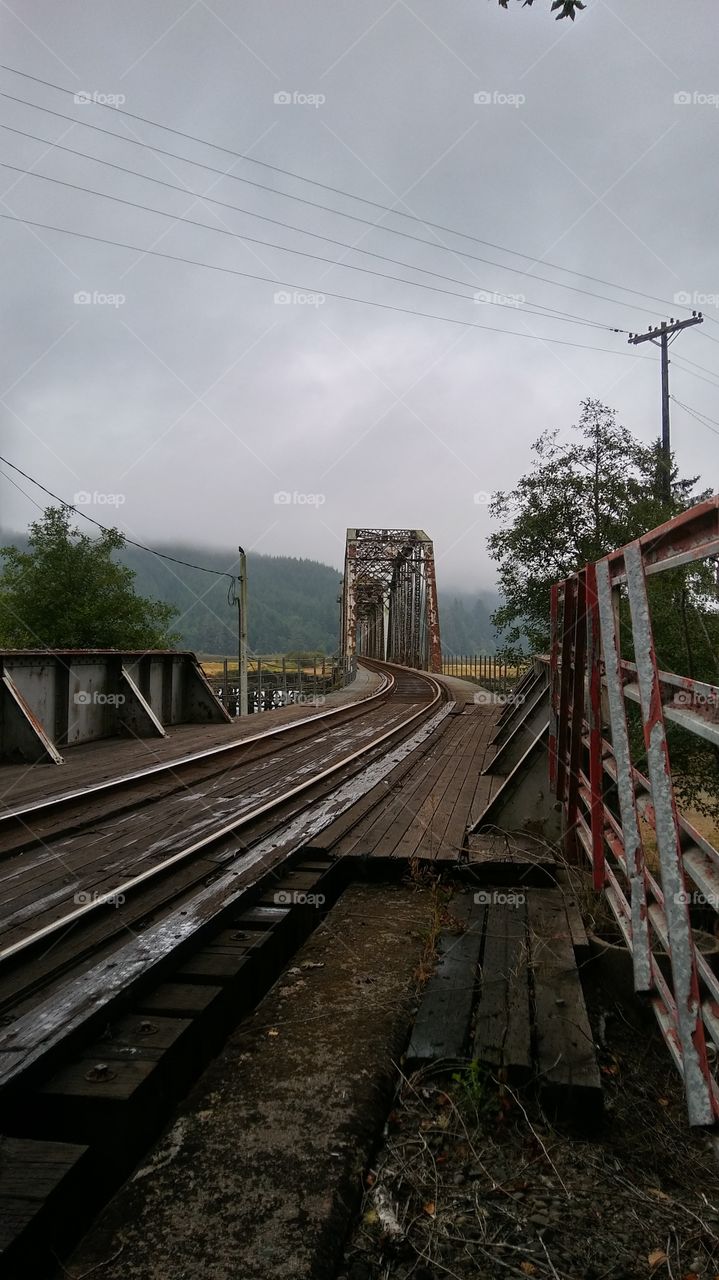 Train Bridge over the Siuslaw