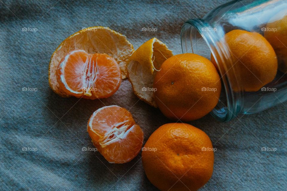 Tangerines, as a symbol of the New Year, are very fragrant and smell of childhood, a fairy tale