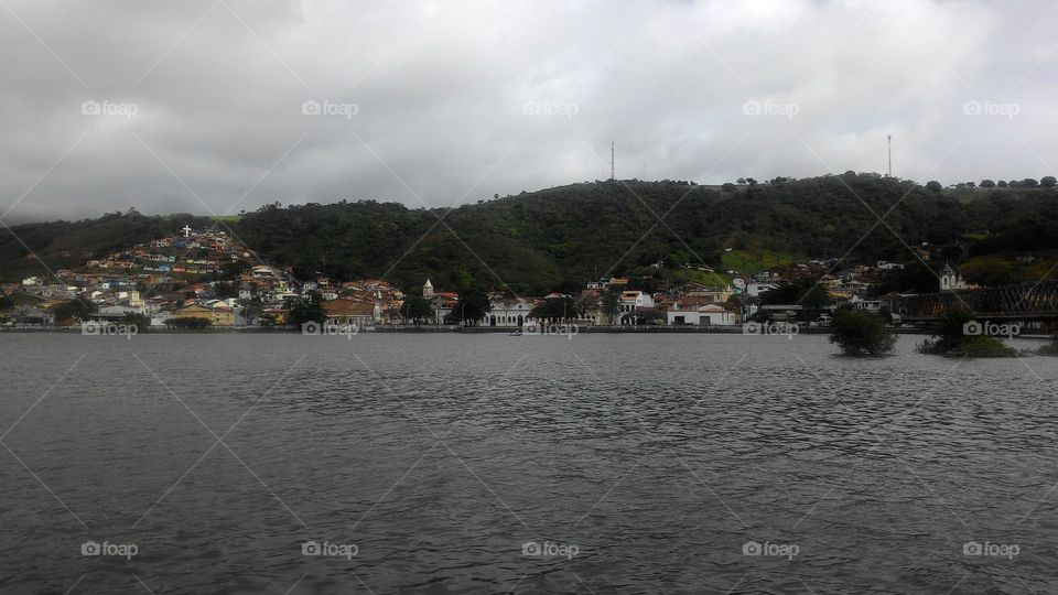 The city São Felix in Bahia