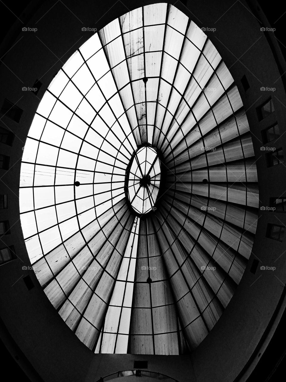 an abstract of roof shed