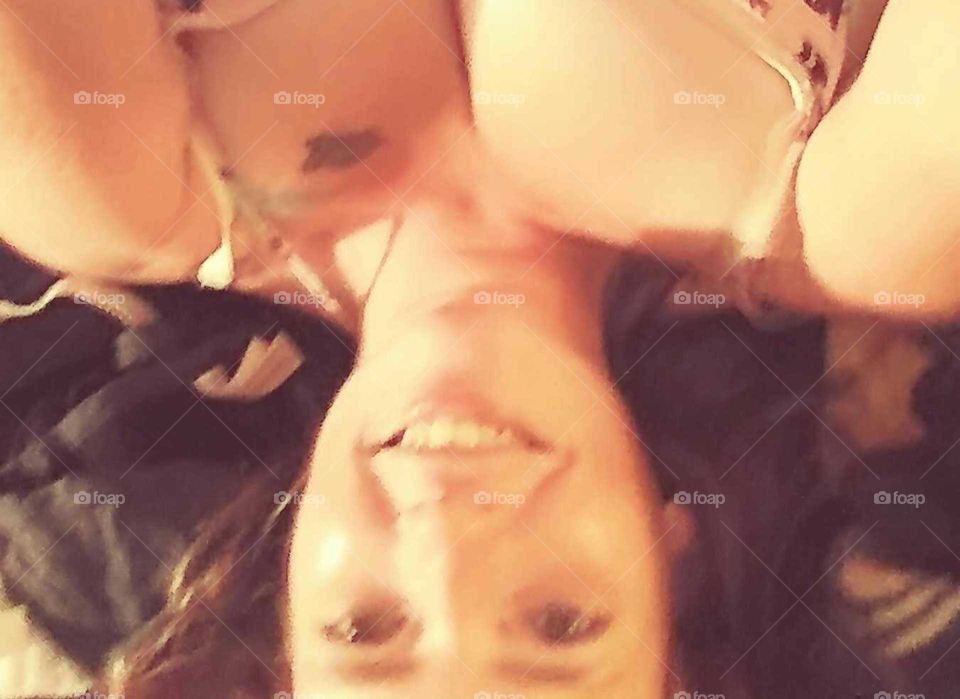 Upside down