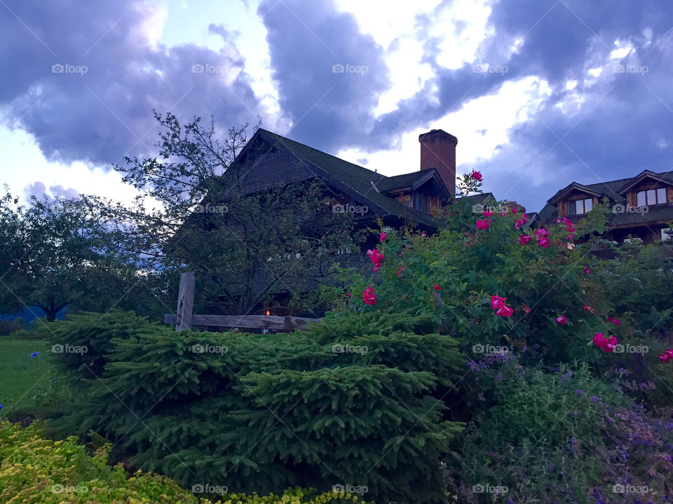 Trapp Family Lodge at Sunset