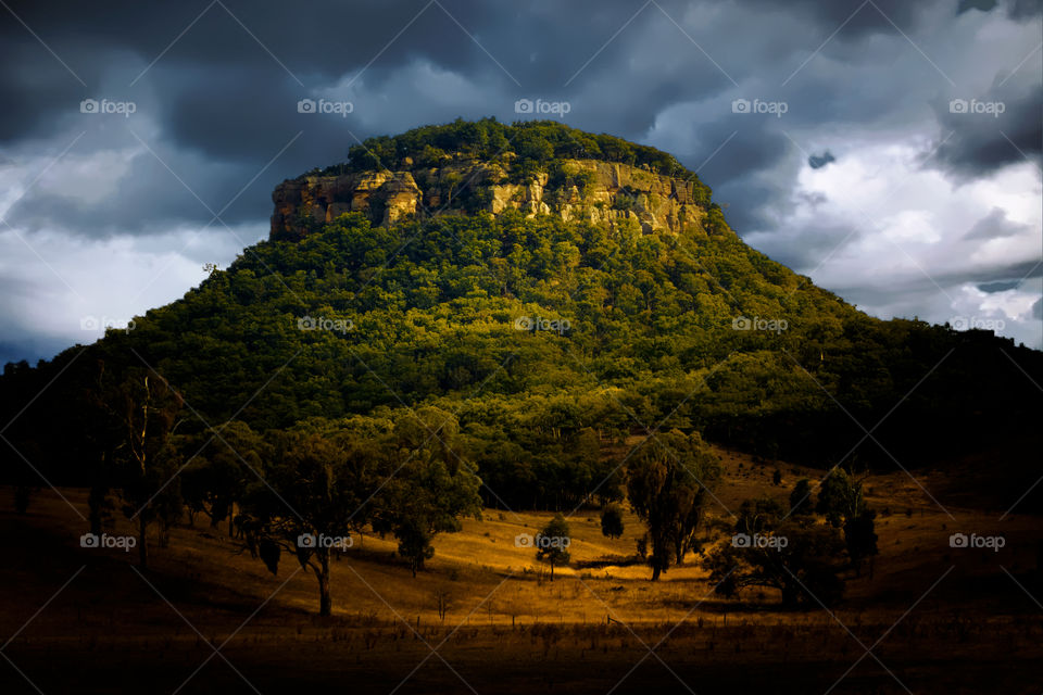 Storm over Nipple Mountain