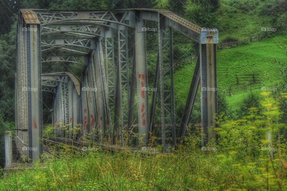 Abandoned bridge