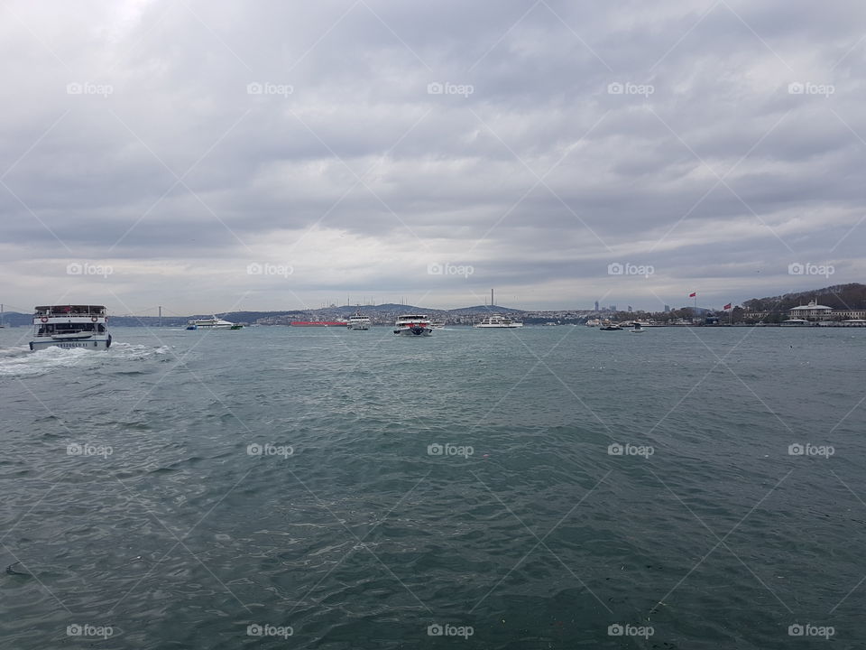 Istanbul seascape 