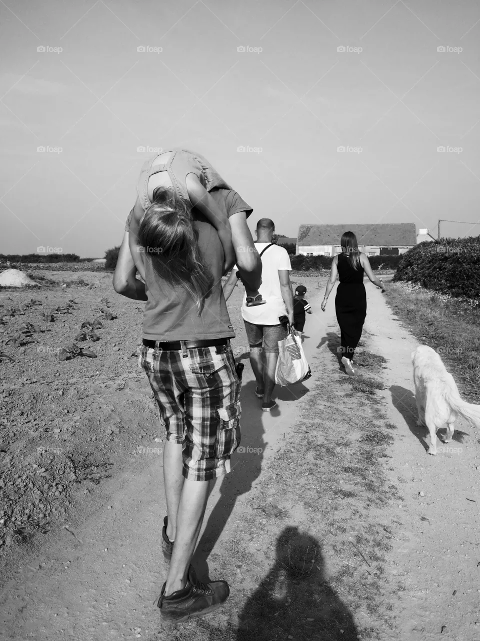 Retour de plage