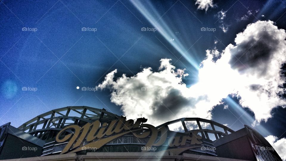 Architecture. Miller Park Stadium