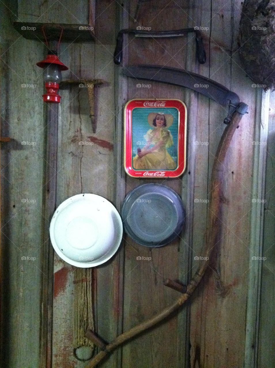 Antiques . Antiques hanging in my grandmother'a basement  