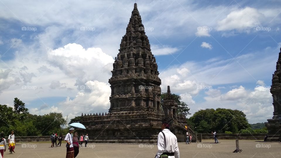 Prambanan temple.