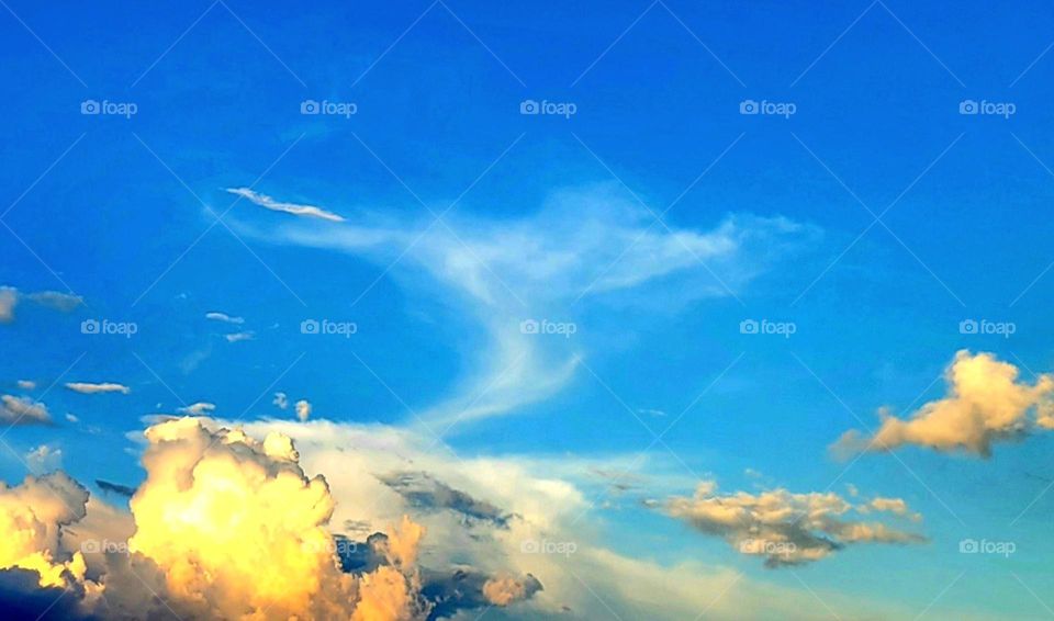 Illuminating Clouds in the Sky