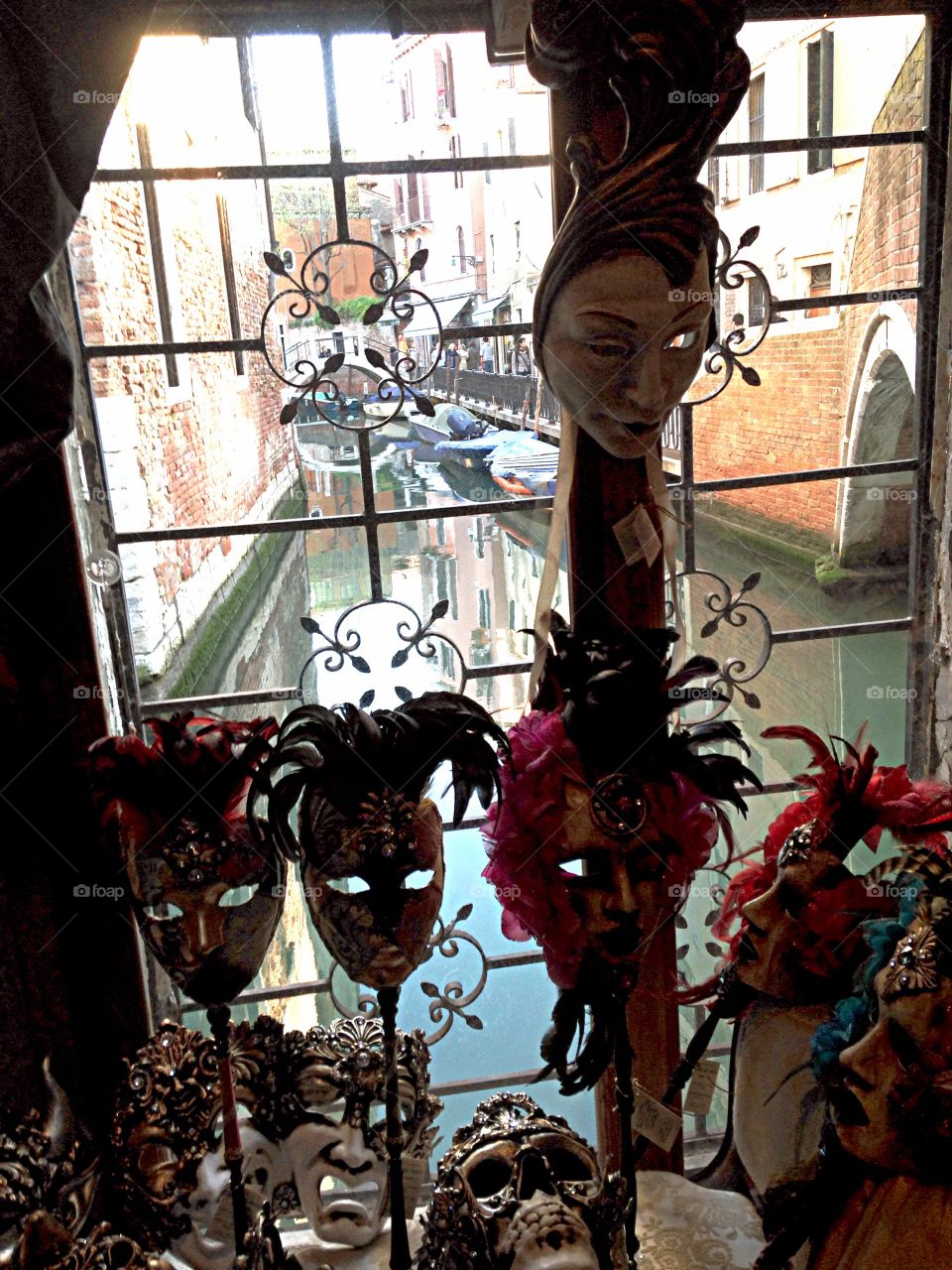 Mask shop on Venice canal